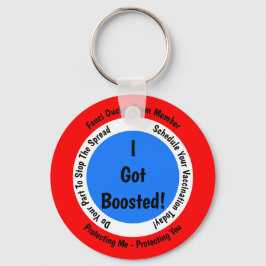 Chaveiro Vacinação Fauci Ouchie Eu Fui Reforçada