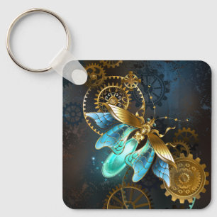 Chaveiro Vaga-lume Steampunk