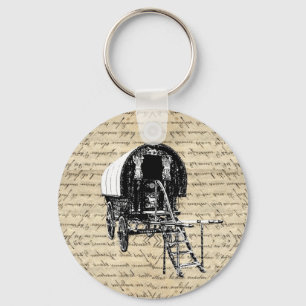 Chaveiro Vagão do cigano do Romani do vintage
