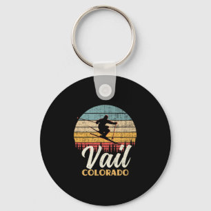 Chaveiro Vail Skiing Colorado Vintage Mountain Ski