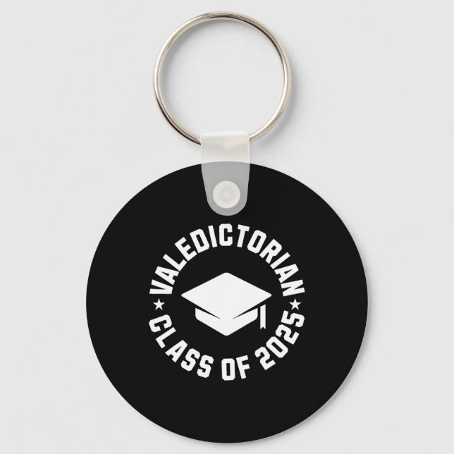 Chaveiro Valedictorian Cl De Graduação De 2025 (Frente)