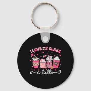 Chaveiro Valentine Eu Amo Meu Cl A Latte Café Mulheres Garo