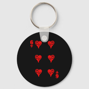 Chaveiro Valentines 6 7 6 De Copas Cartas De Baralho Casais