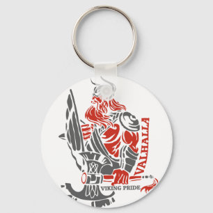 Chaveiro Valhalla - orgulho de Viking - design do protetor