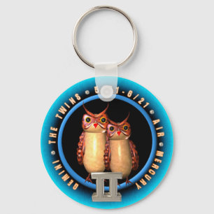 Chaveiro Valxart Gemini zodiac
