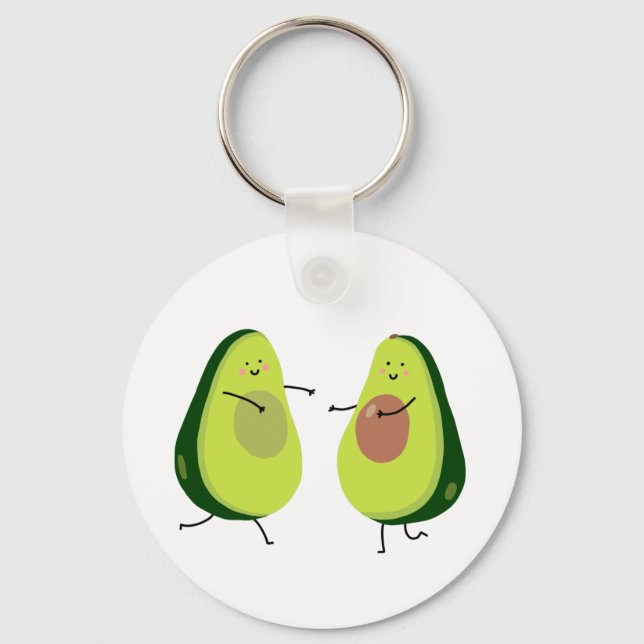 CHAVEIRO VAMOS AVOCUDDLE, AVOCADO DESIGN (Frente)