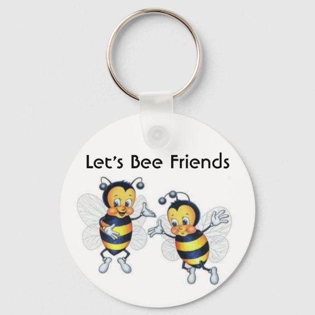 Chaveiro Vamos Bee Amigos (Frente)