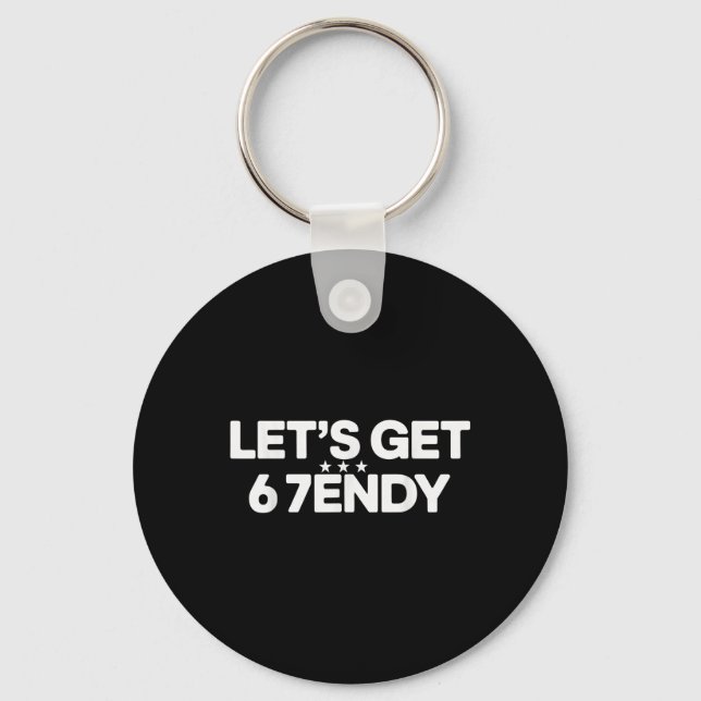 Chaveiro Vamos Fazer Sendy 67 Seis Sete Meme  (Frente)