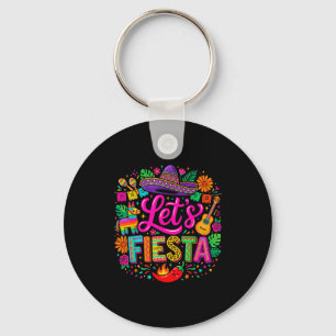 Chaveiro Vamos festejar cinco de maio engraçado colorido me