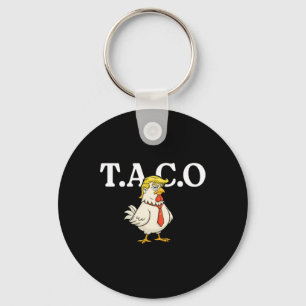 Chaveiro Vamos Go Taco Shirt T.a.c.o Engraçado de Trendy T