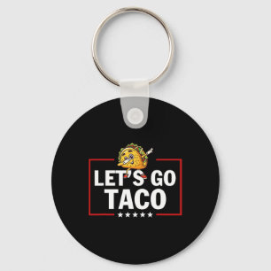 Chaveiro Vamos Lá Taco Engraçado Trump Sempre Desiste