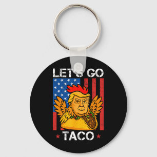 Chaveiro Vamos Lá Taco Engraçado Trump Sempre Desiste 30 