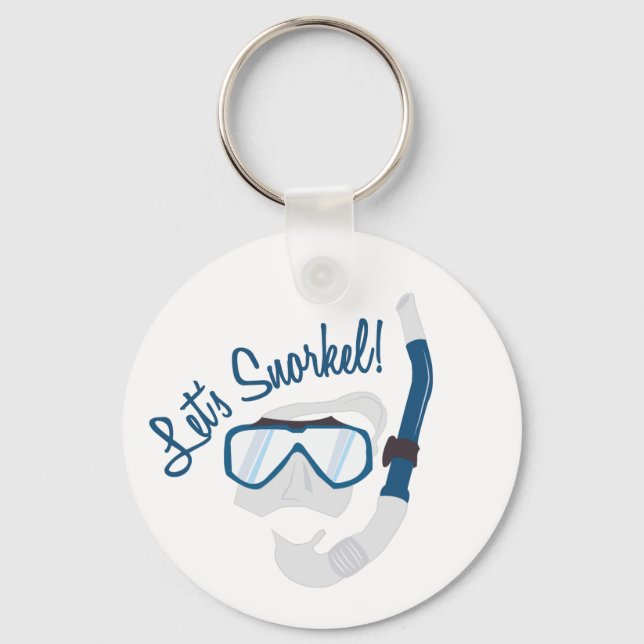 Chaveiro Vamos Snorkel! (Frente)