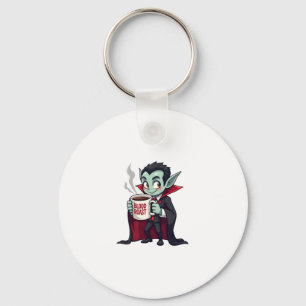 Chaveiro Vampiro Café Lover � Camisa de Latte Spooky