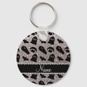 Chaveiro Vampiro de prata conhecido personalizado do brilho