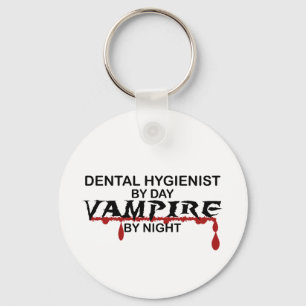 Chaveiro Vampiro do higienista dental em a noite