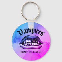 Vampiros não lavam pratos de vaporwave engraçado