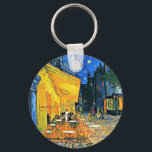 Chaveiro Van Gogh - Cafe Terrace, famosa pintura<br><div class="desc">Pintura de Vincent Van Gogh,  Café Terrace, </div>