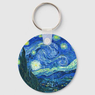 Chaveiro van gogh noite estrelada