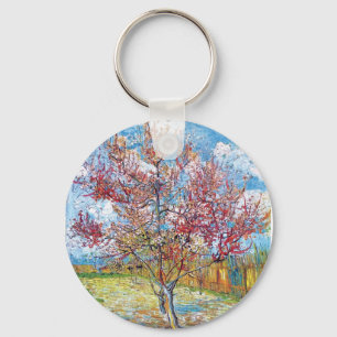 Chaveiro Van Gogh - Pessegueiros em Flor Rosa