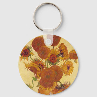 Chaveiro Van Gogh Sunflower (F454) Vintage Fine Art