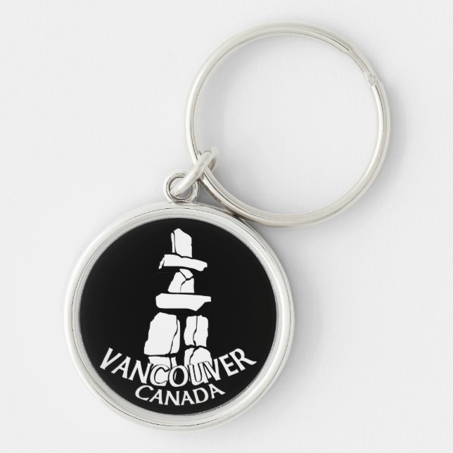 Chaveiro Vancouver Canada Key Chain Vancouver Souvenirs (Frente)