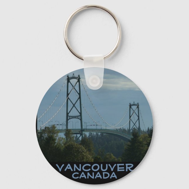 Chaveiro Vancouver Canada Key Chain Vancouver Souvenirs (Frente)