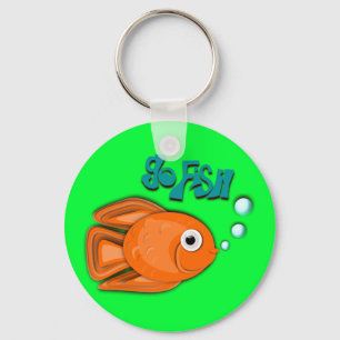 Chaveiro "Vão peixe dourado dos peixes"