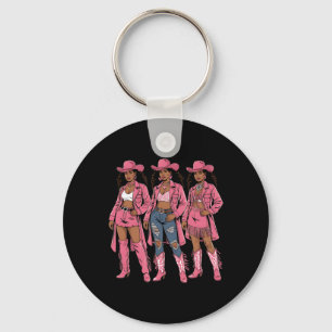 Chaveiro Vaqueira Western Melanina Juneteenth História Negr