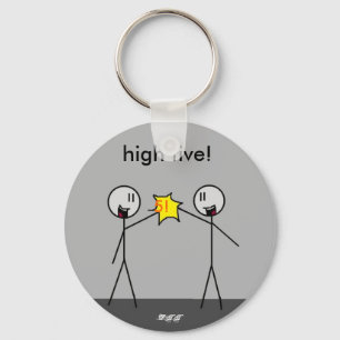 Chaveiro vara grande high5, 5! , cinco altos! , - DTT