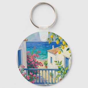 Chaveiro Varanda Mediterrânea Limão Bougainvillea Vista par