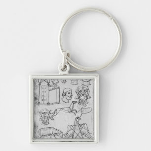 Chaveiro Vários desenhos da Senhora Franco 19093 fol.18v