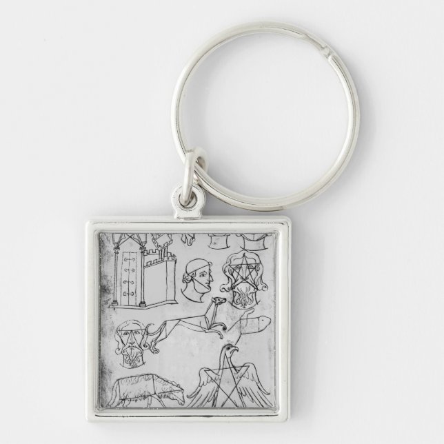 Chaveiro Vários desenhos da Senhora Franco 19093 fol.18v (Frente)