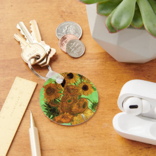 Chaveiro Vase com doze girassóis por Vincent van Gogh