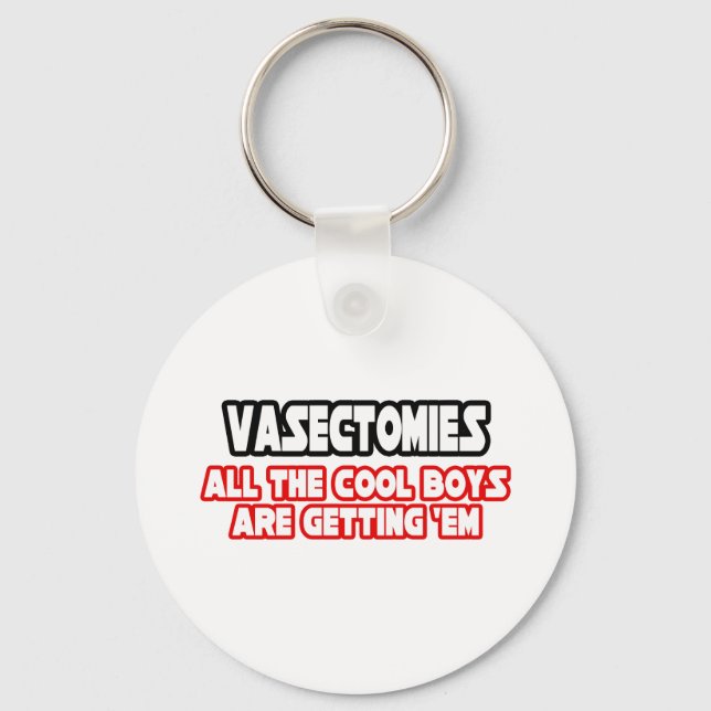 Chaveiro Vasectomias... Legal Meninos. (Frente)