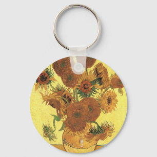 Chaveiro Vaso com quinze girassóis,Vincent van Gogh