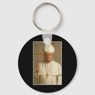 Chaveiro Vaticano Cristão Um Novo Papa Divertido Política
