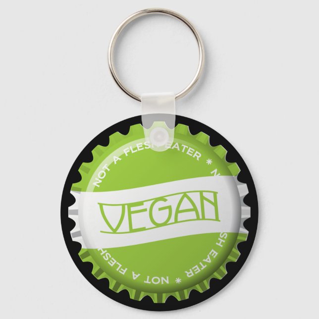 Chaveiro Vegan Bottlecap (Frente)