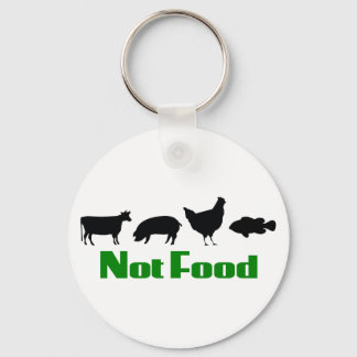 Chaveiro Vegan / Vegetariana Não Comida