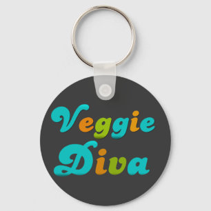 Chaveiro Veggie Diva