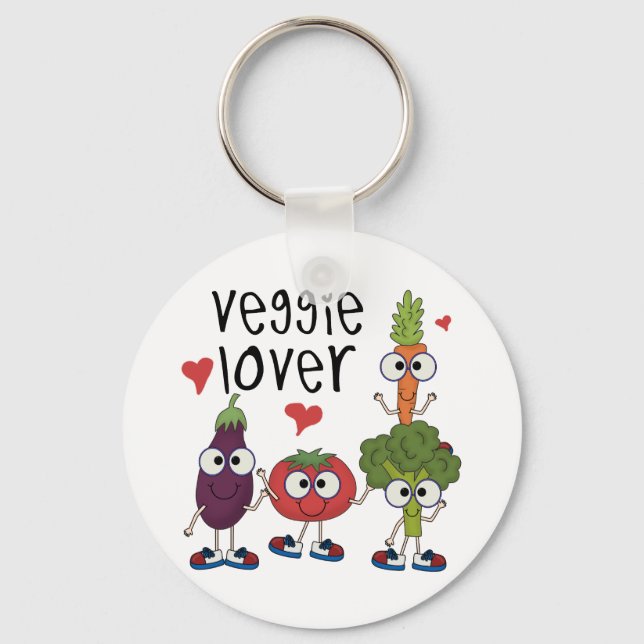 Chaveiro Veggie Lover (Frente)