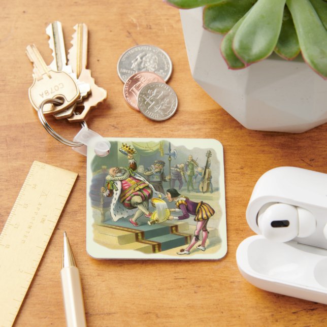 Chaveiro Velha Rima Infantil Poema Canção Old King Cole (Mesa)