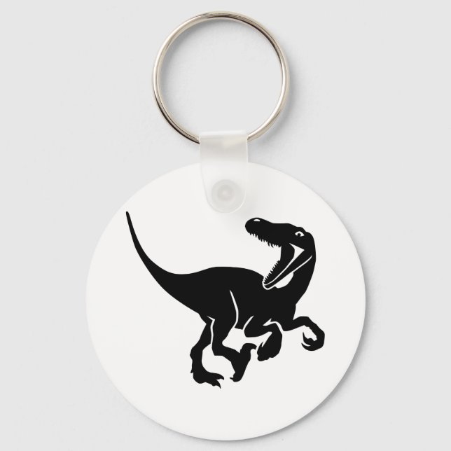 Chaveiro Velociraptor dinossauro (Frente)