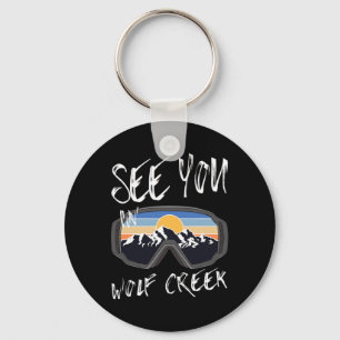 Chaveiro Vemo-Nos Em Wolf Creek Usa Vacinação Esqui Óculos
