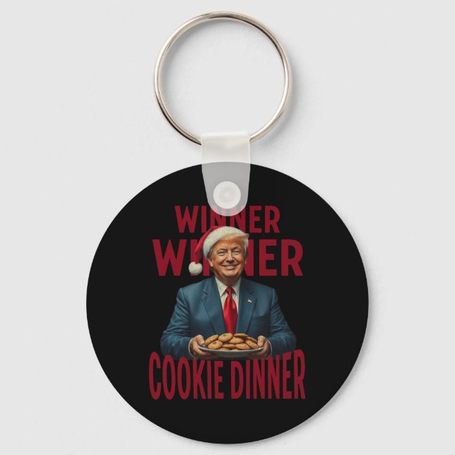 Chaveiro Vencedor Janto Cookie Funny Trump 2024 47th (Frente)
