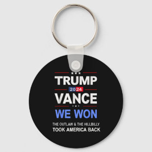 Chaveiro Vencedor Trump Vance Nós Ganhamos Tomamos De Volta