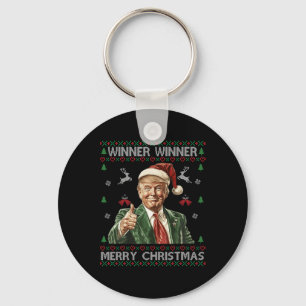Chaveiro Vencedor vencedor Merry Christmas Trump Papais noe