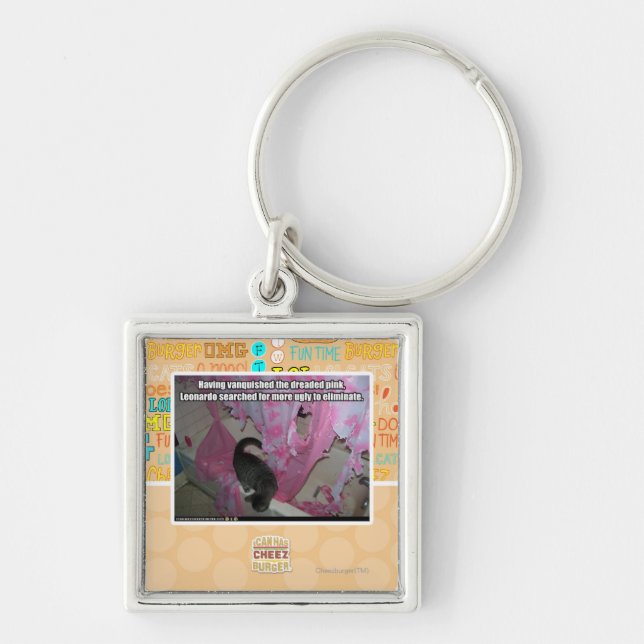 Chaveiro Venceu o rosa temido (Frente)