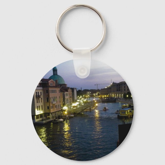 Chaveiro Veneza à noite (Frente)
