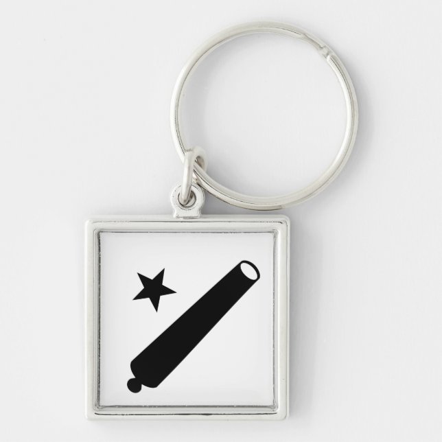 Chaveiro Venha e pegue o logotipo (TX) (Frente)